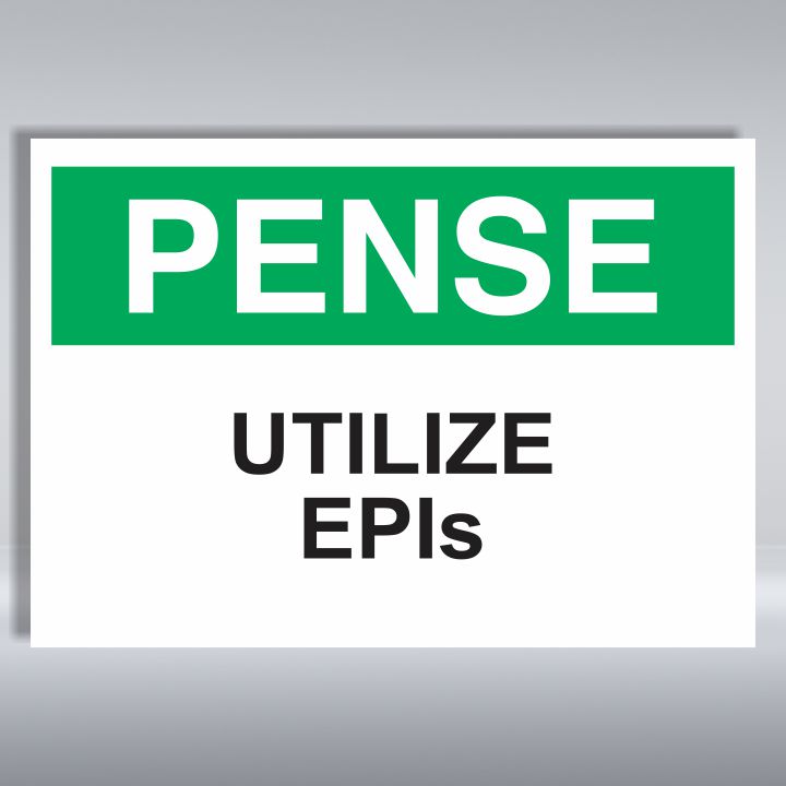 PLACA DE PENSE | UTILIZE EPIS